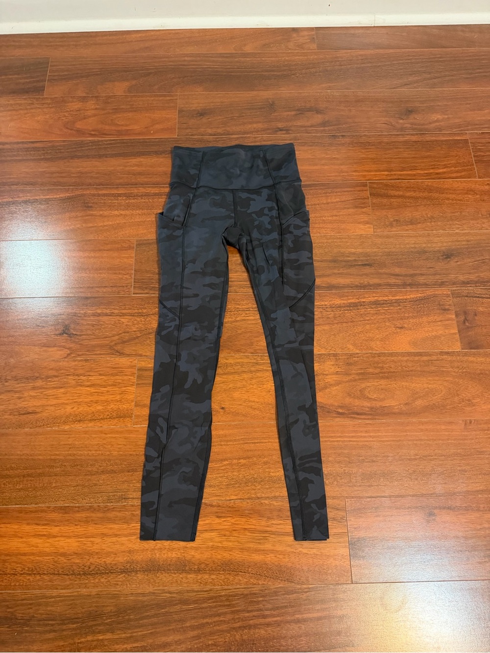 lululemon athletica Black Camo High-Rise Pocket Leggings